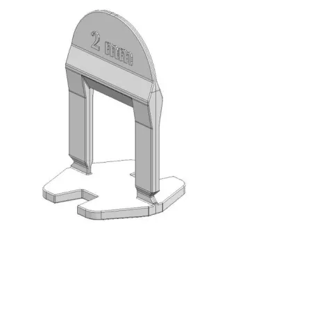 Csempeszintező kapu 2mm,100db/csomag