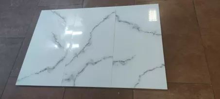 Wall Carrara Shiny 30x60 fényes gres falburkoló rektifikált