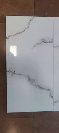 Wall Carrara Shiny 30x60 fényes gres falburkoló rektifikált