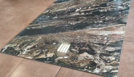 Nero Marquina 60x120 cm polirozott gres padlóburkoló rektifikált