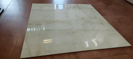 Onyx Sand 60x60 cm polírozott gres padlóburkoló rektifikált