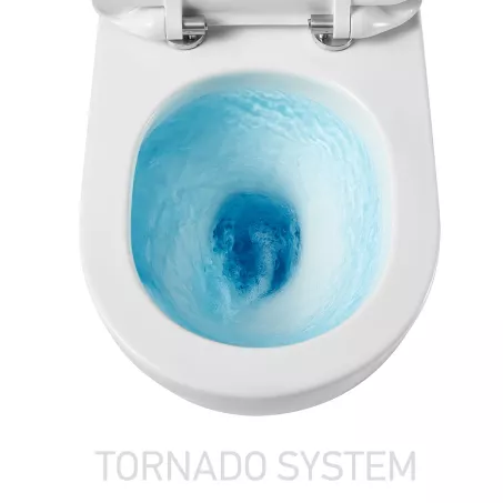 Adele tornado ultracsendes fali rimless WC