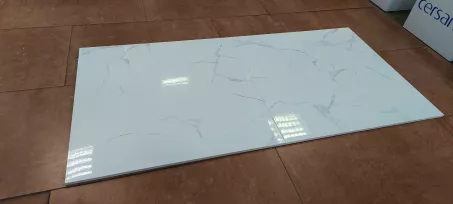 Wall White Marble 30x60 fényes fehér márvány mintás fali csempe